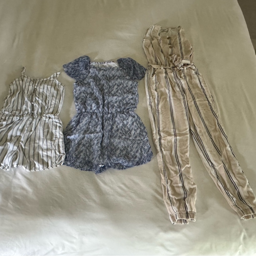 Abercrombie Kids 13/14 Jumpsuit & rompers BUNDLE